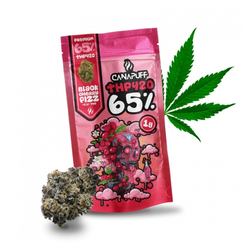 THP420 Цветя Black Cherry Fizz 65% - Canapuff 1 г