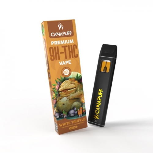 Бяла трюфел 95% 9H-THC – Еднократна вейп – CanaPuff – 1 мл